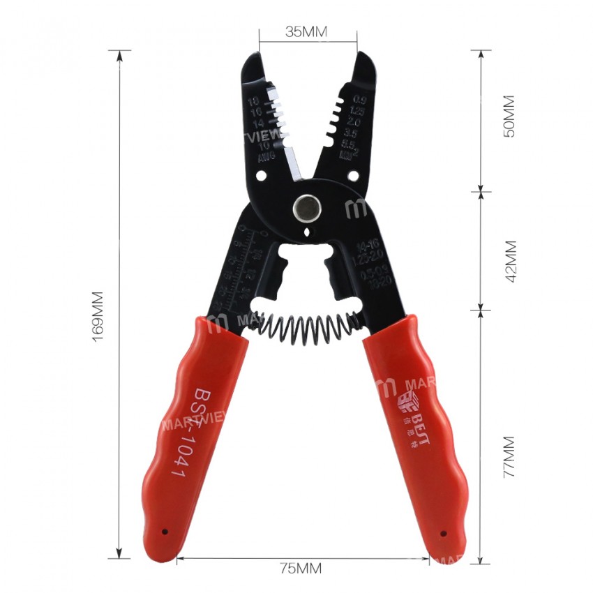 BST-1041 Multifunctional Wire Stripper Plier