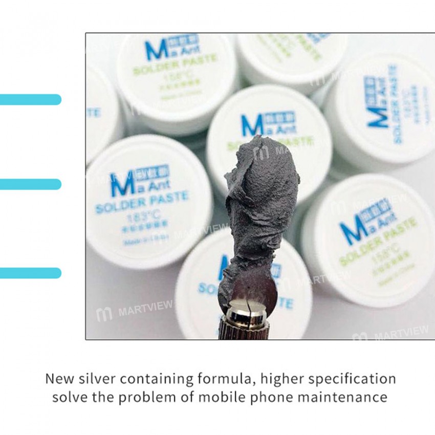 maant 50g-no-cleaning-lead-free-silver-containing-solder-paste-for-pcb-motherboard-repair-9