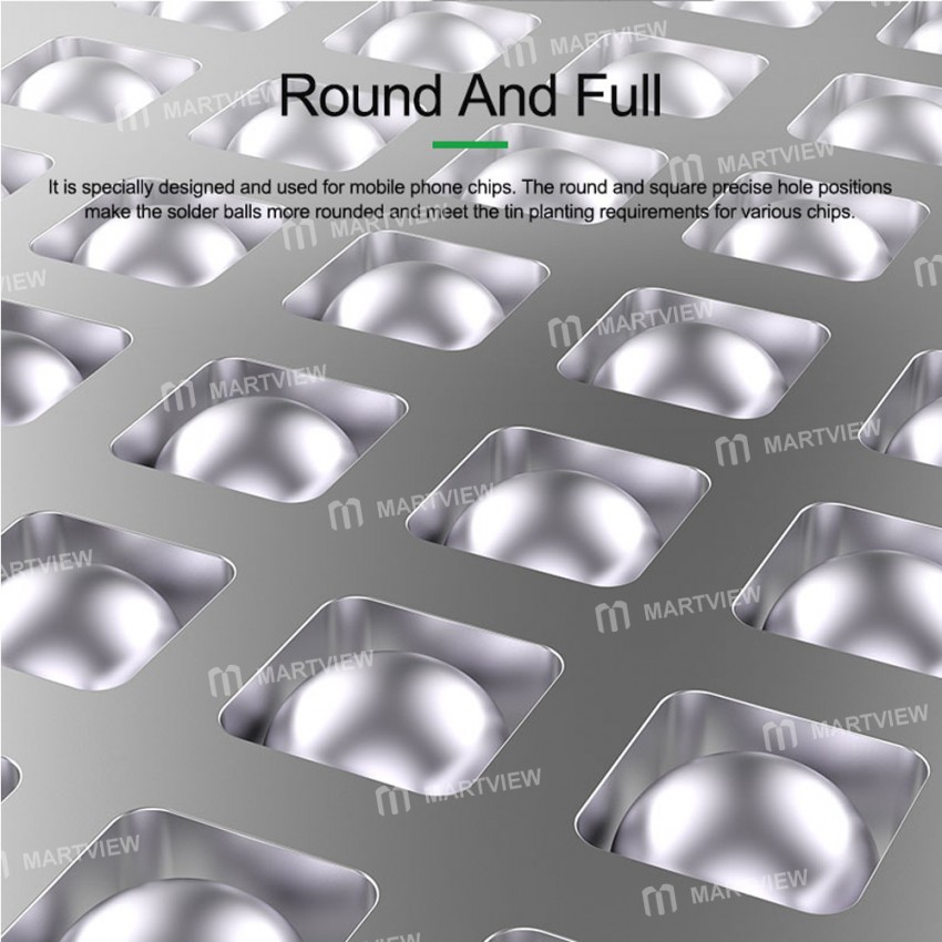 Relife RL-044 Xiaomi/Redmi Series CPU Tin Planting Steel Mesh Set for Xiaomi Model/Redmi Model