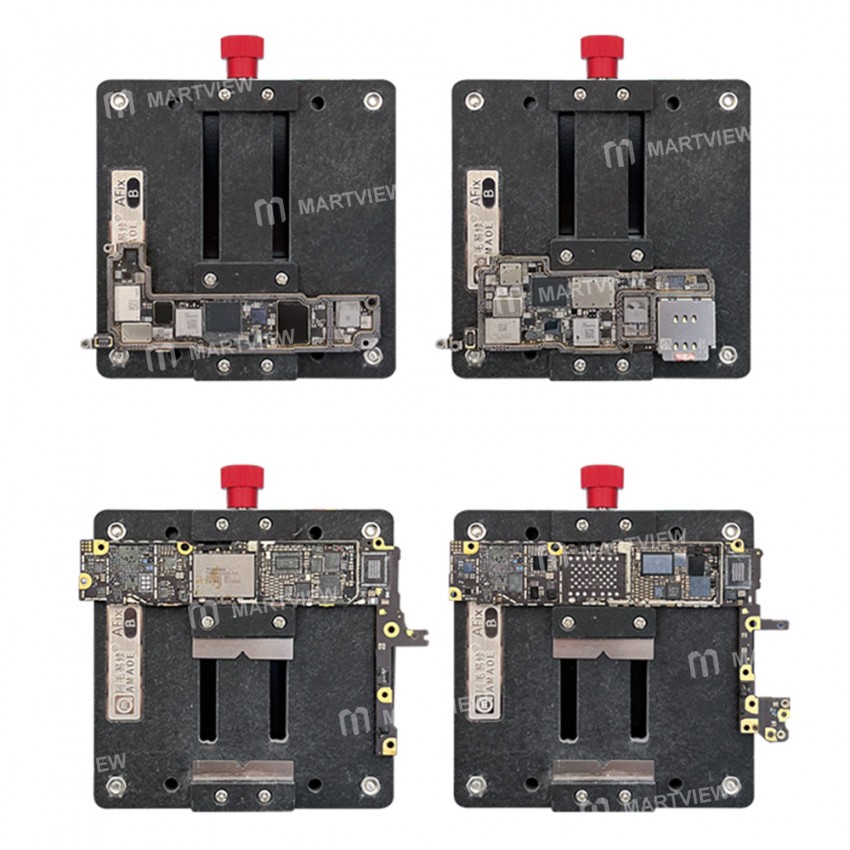 Amaoe AFix-B Mini Multifunctional Glue Removal Platform CPU IC Chip Fixture for Mobile Phone Repair