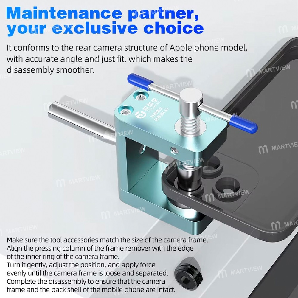 jtx ck9-professional-rear-camera-frame-remover-for-iphone-11-to-15pro-max-5
