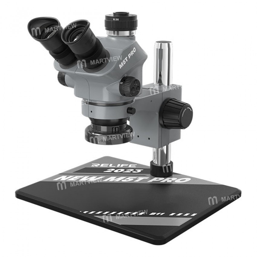 relife rl-m5t-pro-7-50x-continuous-zoom-hd-trinocular-stereo-microscope-head-4