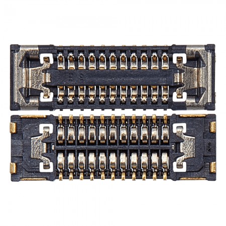 22-Pin Telephoto Camera FPC Connector Compatible for iPhone 15 / 15 Plus - 2Pcs