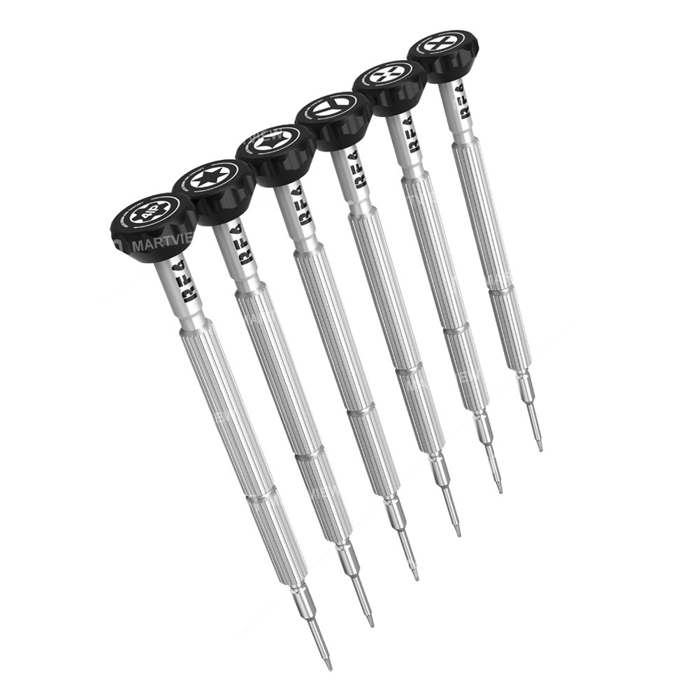 rf4 rf-sd17-6-in-1-strong-magnetic-s2-alloy-steel-2d-screwdriver-set-for-iphone-repair-2