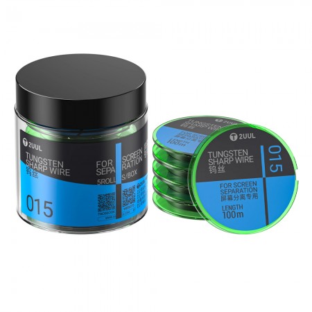 2uul WS-015 0.015mm Tungsten Sharp Diamond Wire for Screen Separation - 100M