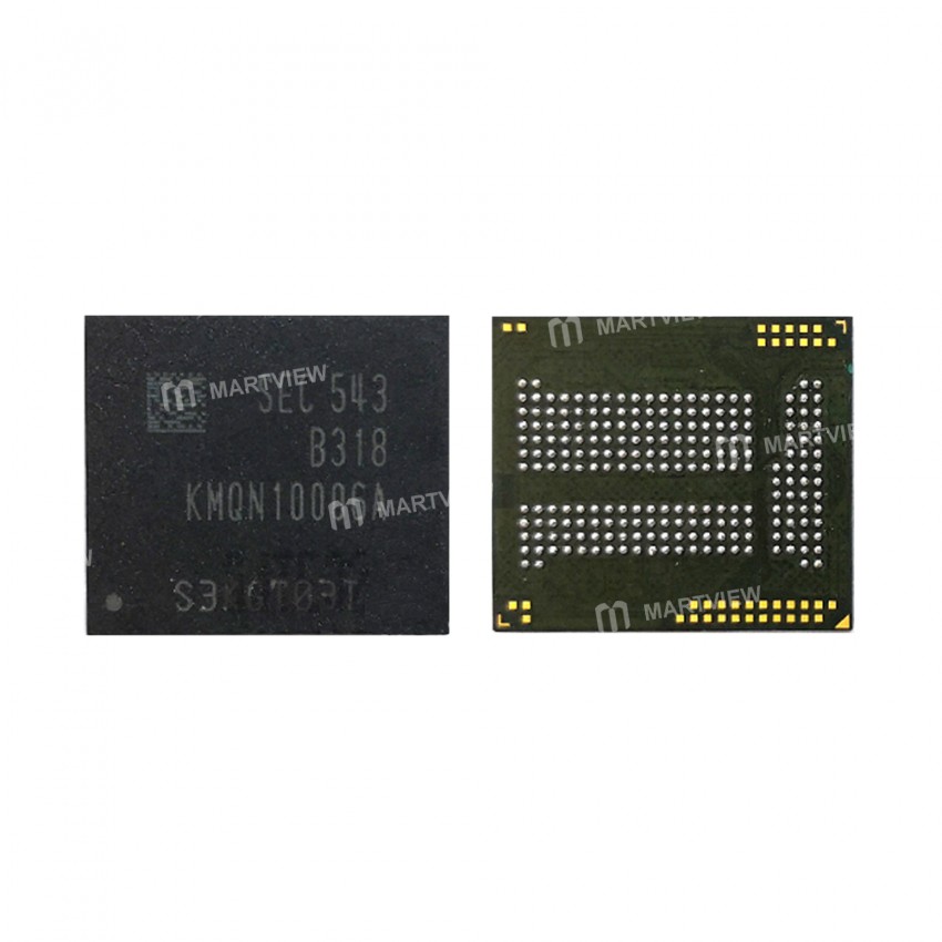 KMQN10006A-B318 BGA221 8G EMMC IC Flash IC Memory - USED