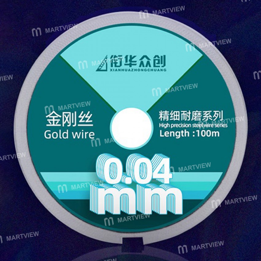 xhzc 100m-high-precision-wear-resistant-series-mobile-phone-lcd-screen-special-cutting-wire-2