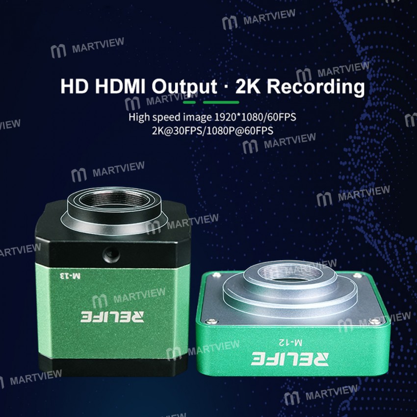 Relife M-12 /  M-13 3800W HDMI Trinocular Microscope HD Camera