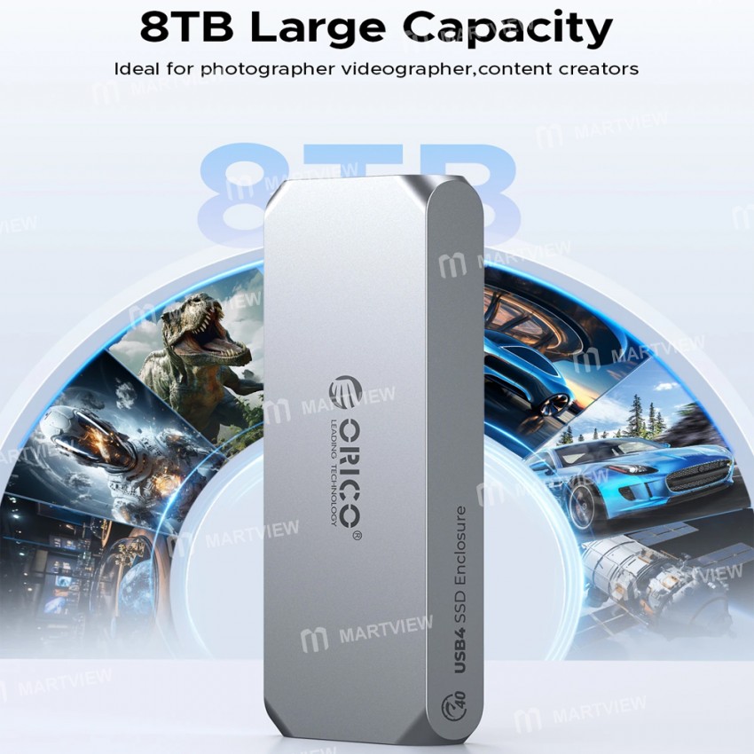 orico com2-u4-usb4-40gbps-m2-nvme-ssd-transparent-enclosure-7
