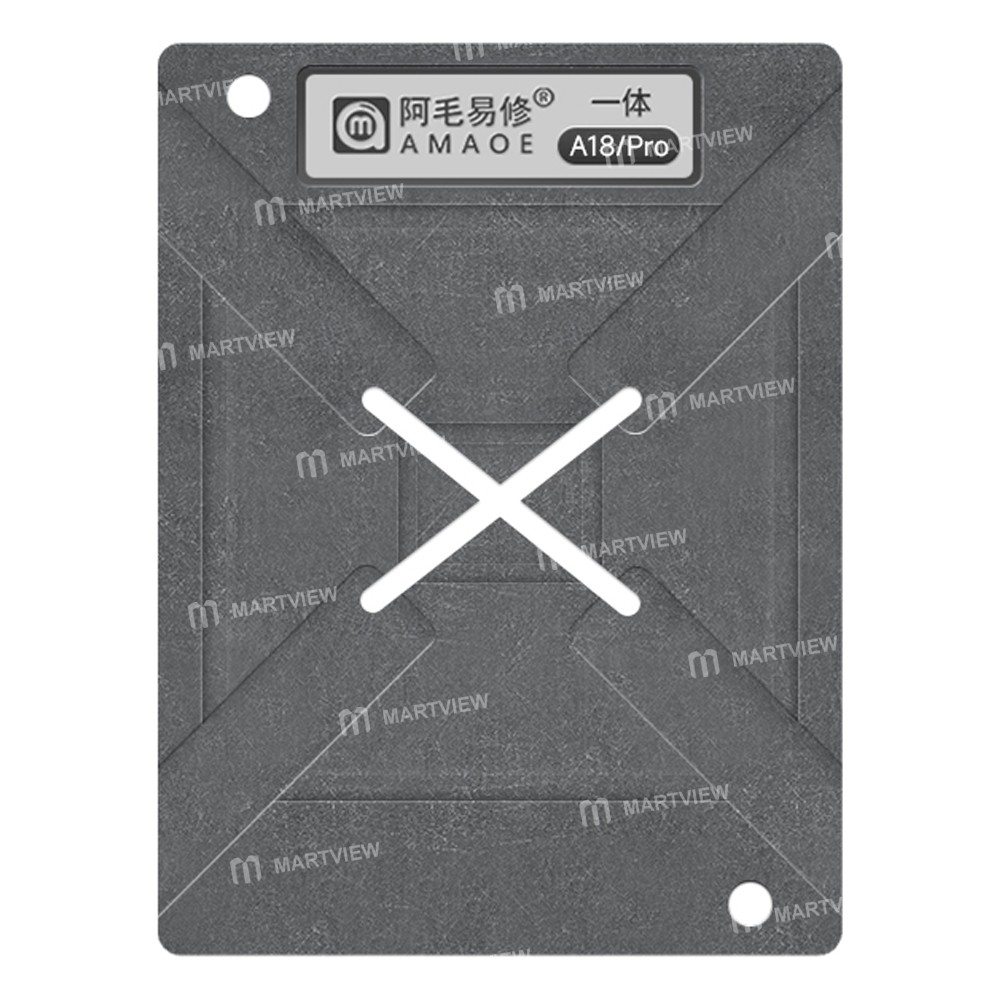 amaoe 012mm-lower-layer-cpu-bga-reballing-stencil-platform-set-for-apple-a18-iphone-16-16-plus-3