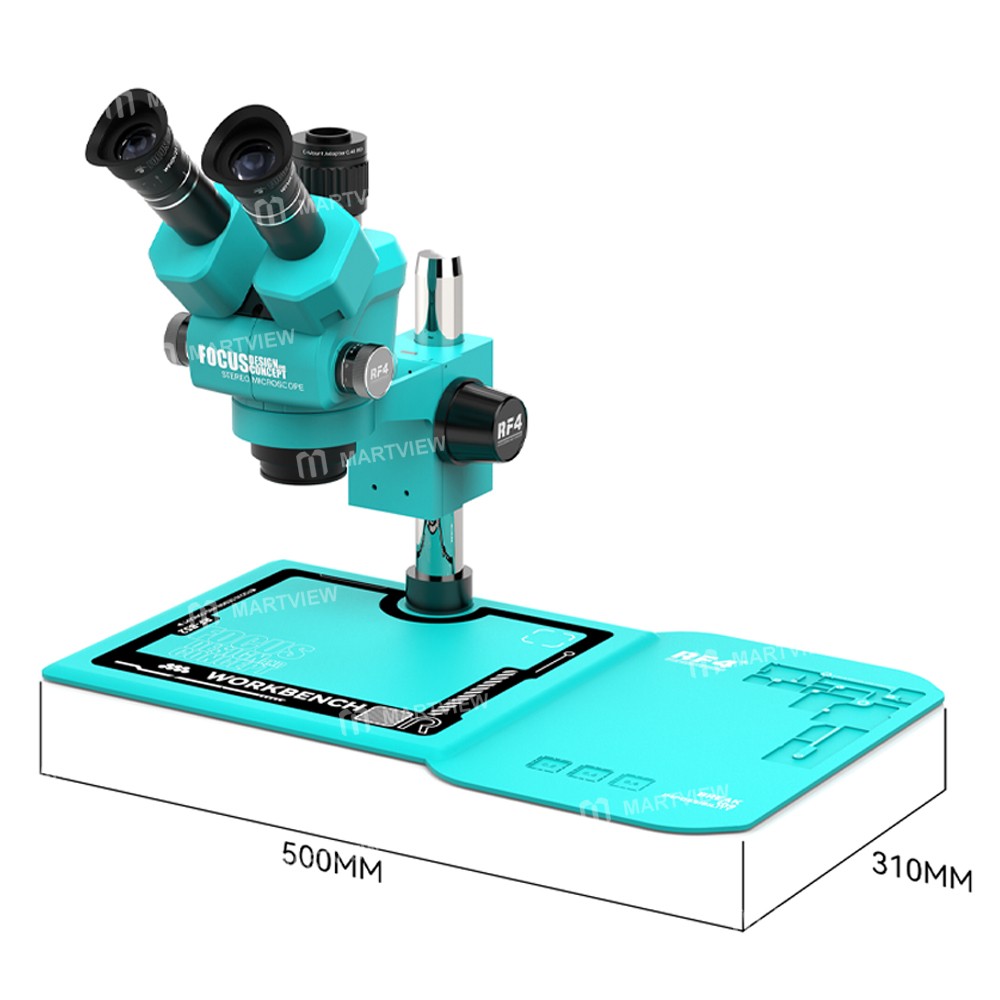 rf4 rf6555pro-max-65-55x-synchronous-zoom-trinocular-stereo-microscope-with-aluminum-alloy-base-1