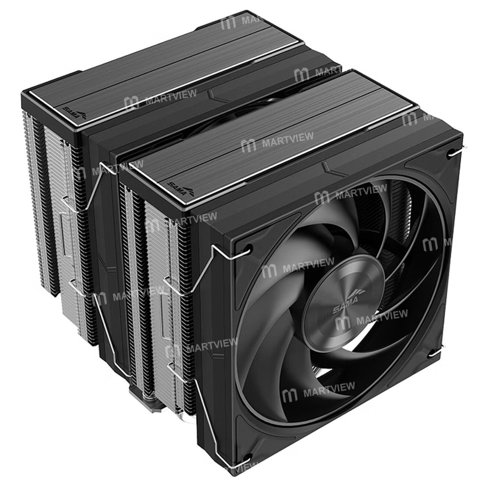 sama wind-tunnel-a60e-dual-fan-6-heatpipe-dual-tower-cpu-air-cooler-for-intel-amd-platforms-2