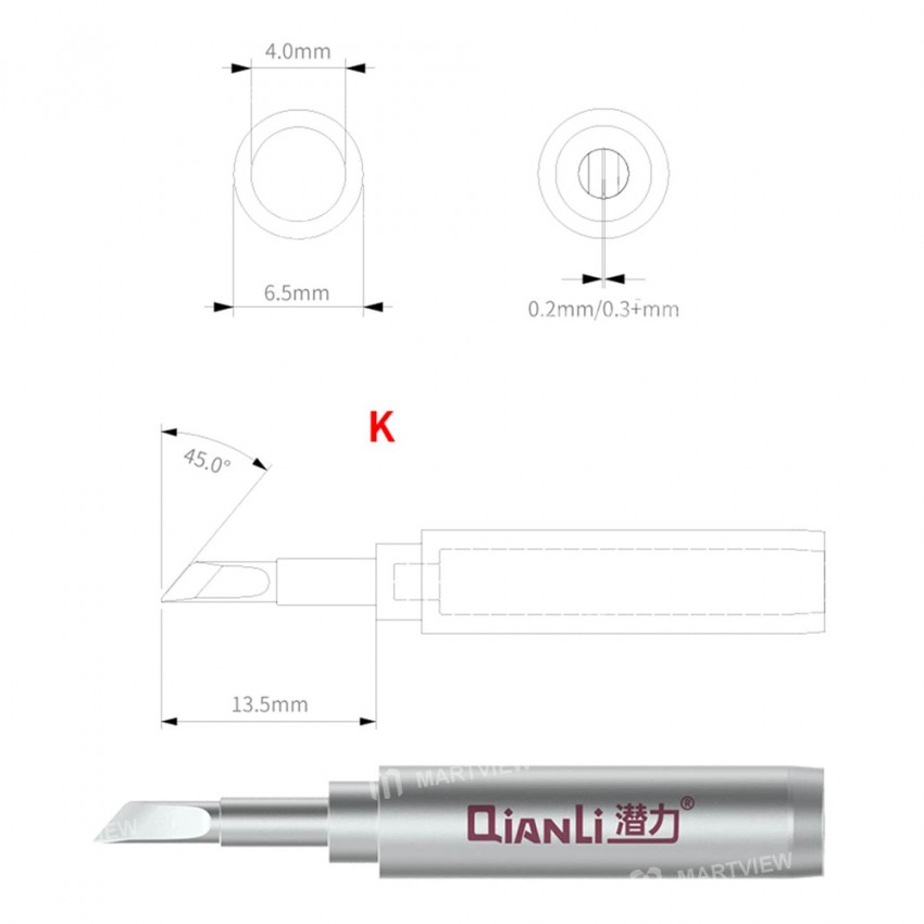 QianLi High-Quality 936 Bumblebee Lead-free Solder Iron Tip