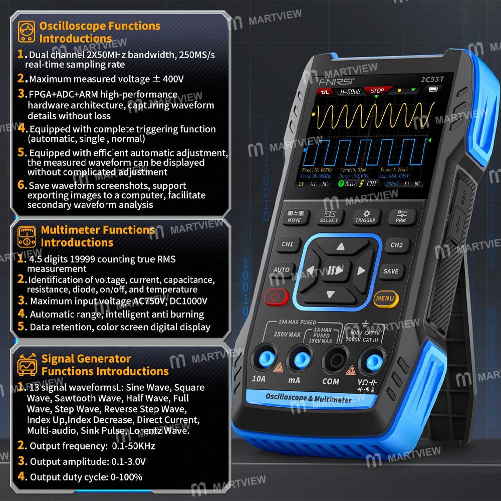 fnirsi 2c53t-handheld-dual-channel-50m-digital-oscilloscope-multimeter--signal-generator-3