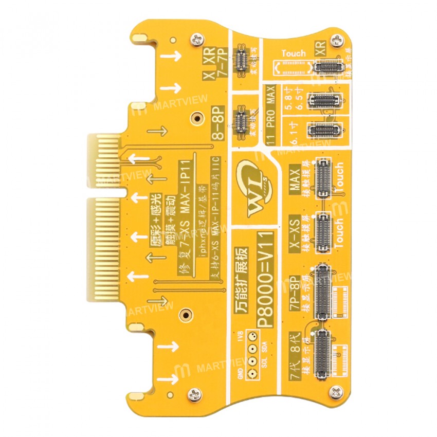 WL V6 V11 Dot Matrix Programmer LCD Screen Original Color Headset Touch Battery Face ID Repair for P