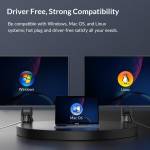 Orico CL4T 4-in-1 Universal USB/Type-C Card Reader for SD/TF/CF/MS Memory Smart Card