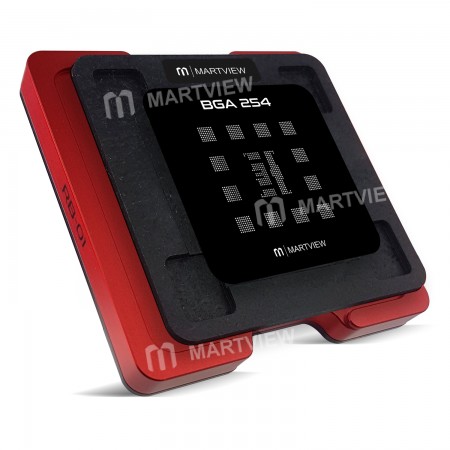 Martview RB-01 Reballing Stencil Tin Net Full Set for EMMC / EMCP / UFS BGA153 / 162 / 169 / 186 / 221 / 254 With Fixed Plate and Holder - India