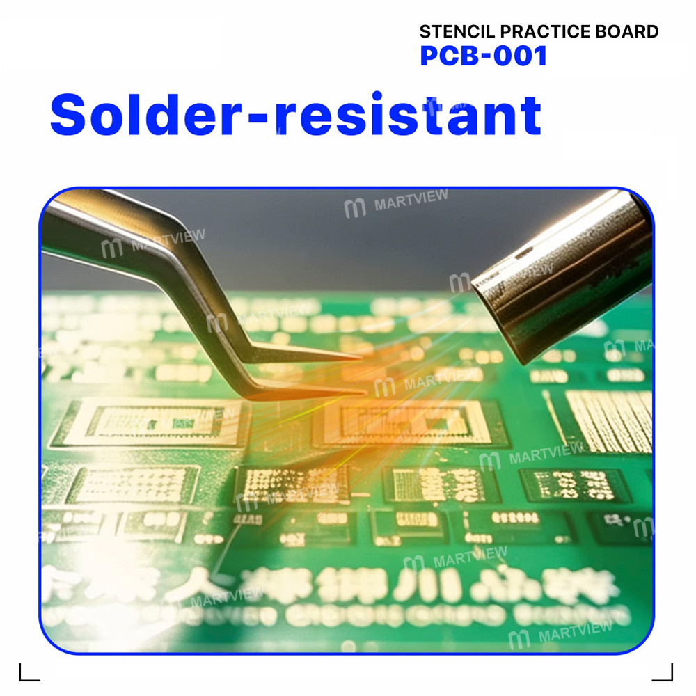 mechanic pcb-001-bga-chip-connector-socket-stencil-practice-board-support-iphone-17-series-5