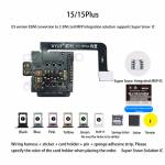 wylie e-sim-conversion-to-2-sim-card-mep-integration-solution-supports-supersnow-db-ic-for-iphone-15