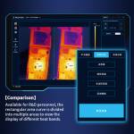 MEGA-IDEA Super IR Cam 2S 3D Infrared Thermal Imaging Analyzing Camera for PCB Short Circuit Diagnos
