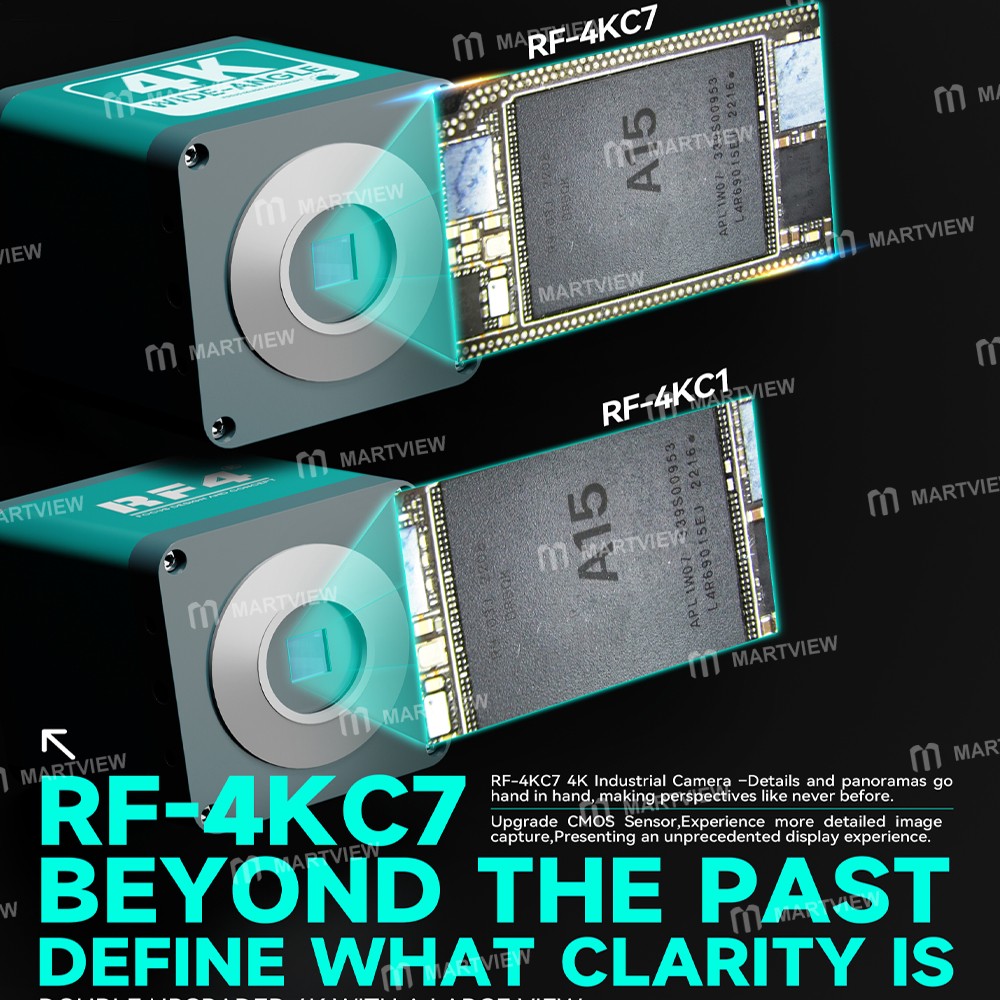 RF4 RF-4KC7 Large-Field 4K HD High-Resolution Adjustable Camera for Trinocular Stereo Microscope