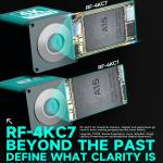 RF4 RF-4KC7 Large-Field 4K HD High-Resolution Adjustable Camera for Trinocular Stereo Microscope