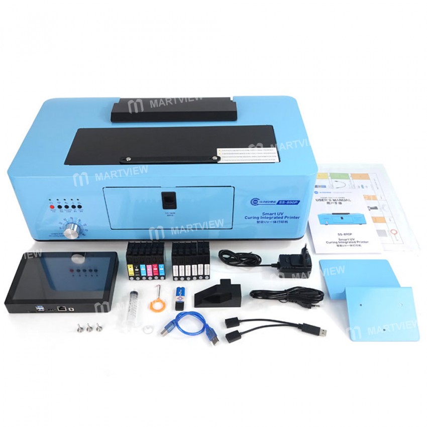 Sunshine SS-890P Smart UV All-In-One Inkjet Printer for Mobile Phone Protective Film