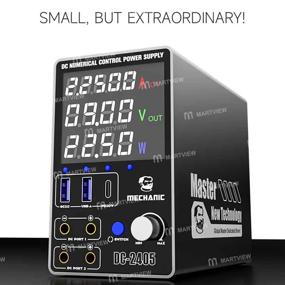 mechanic dc-2405-intelligent-temperature-control-dual-channel-dc-numerical-control-power-supply-2