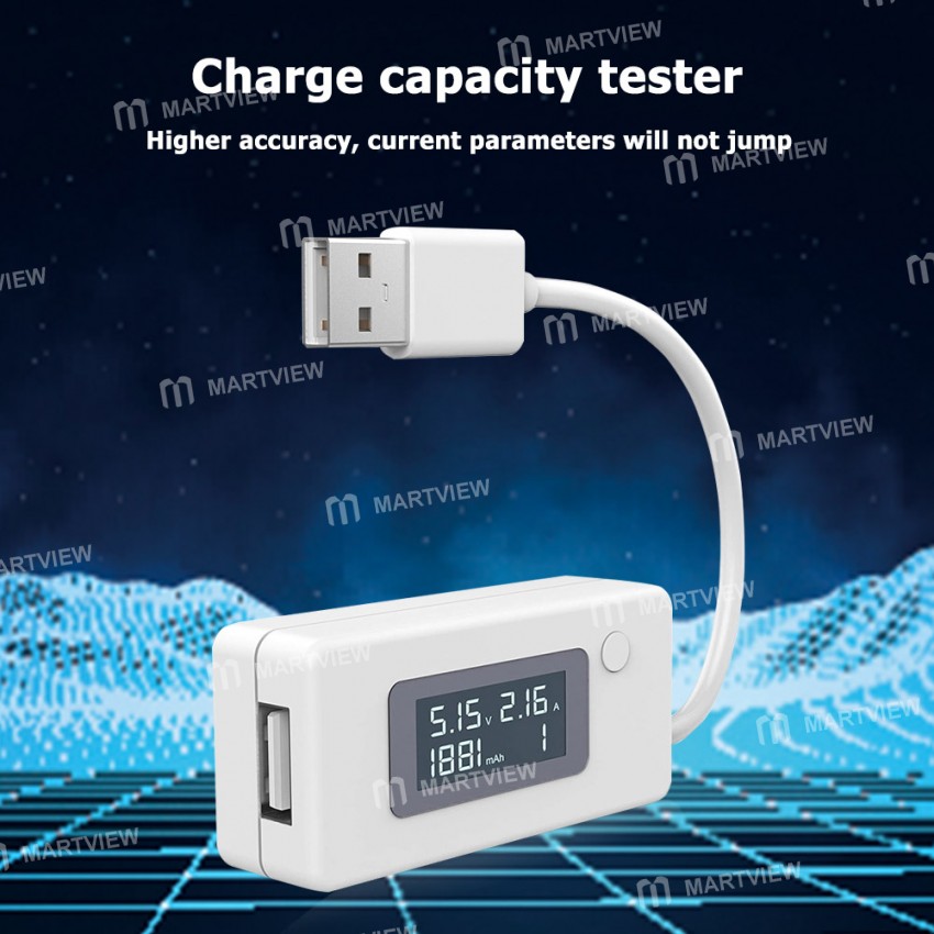 LCD Micro USB Tester Digital Voltmeter Ammeter DC Voltage Current Meter
