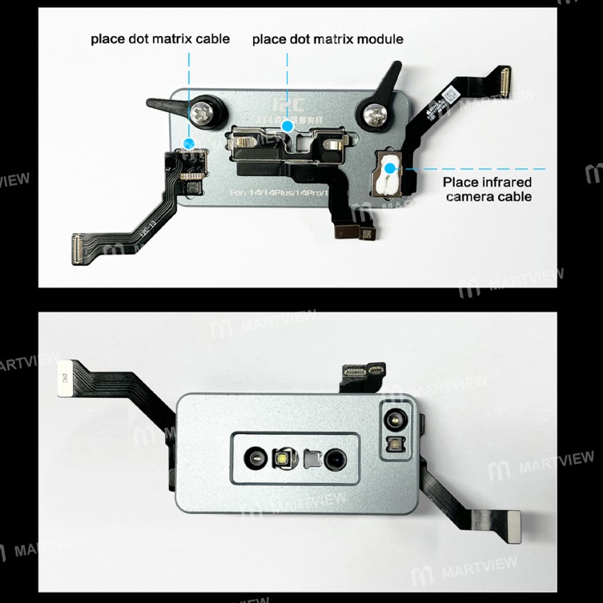 i2c j14-dot-matrix-maintenance-fixture-for-iphone-14-series-face-id-repair-12