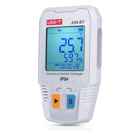 UNI-T A56 BT High-Capacity Data Storage BT Temperature Humidity Data Logger
