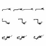 i2c iphone-x-12pro-max-earpiece-detection-flex-cable-for-i2c-i6s-programmer-1