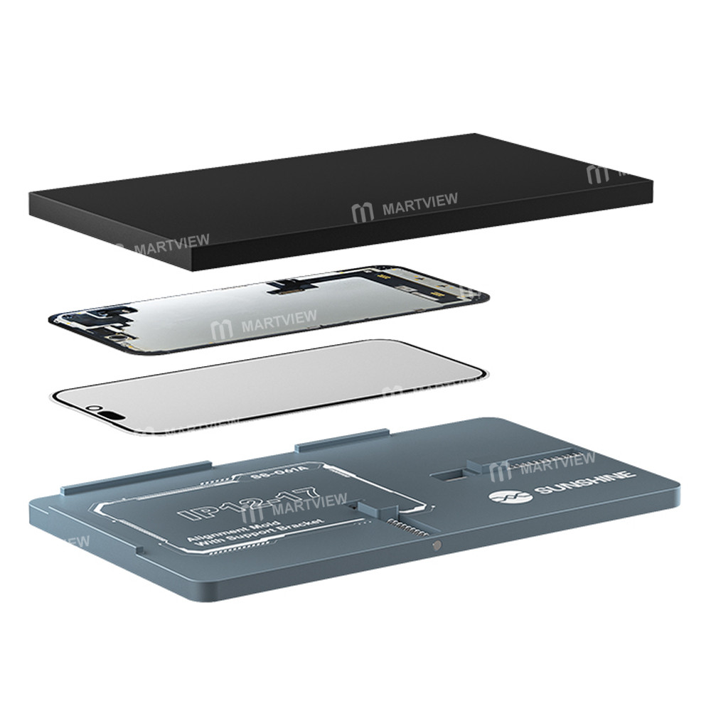 sunshine ss-061a-integrated-alignment-bonding-mold-for-iphone-12-to-17-series-6