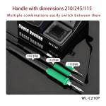 wylie c210p-200w-intelligent-control-temperature-soldering-station-compatible-210-245-115-handle-9
