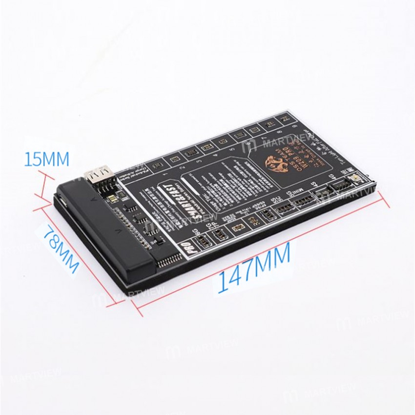 W209 Pro Battery Tester Activation Board for iPhone 4-11 Pro Max / Android Phone