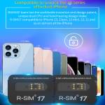 Replacement a multifunctional automatic pop up version of ios15 unlock card r sim17 built in editing