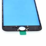 Replacement touch screen digitizer outer glass lens with bezel frame pre assembled for iPhone 6 plus