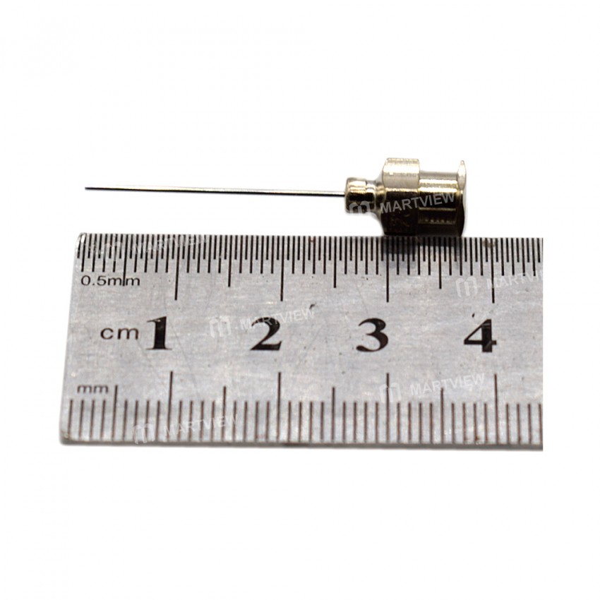 23G Adhesive Glue Liquid Syringe Stainless Steel Needle -  12pcs