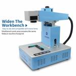 Sunshine SS-890B 20W Fiber Laser Frame Removal Marking engraving Machine with Intelligent Ranging Fu