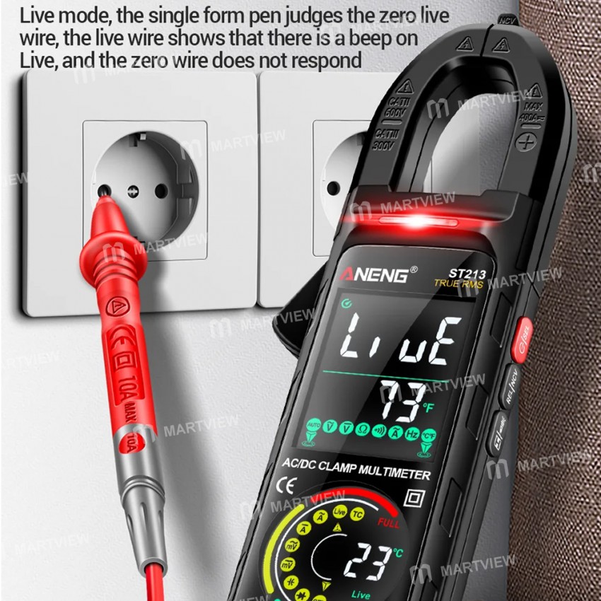 aneng st213-dc-ac-smart-digital-clamp-multimeter-with-dual-screen-display-13