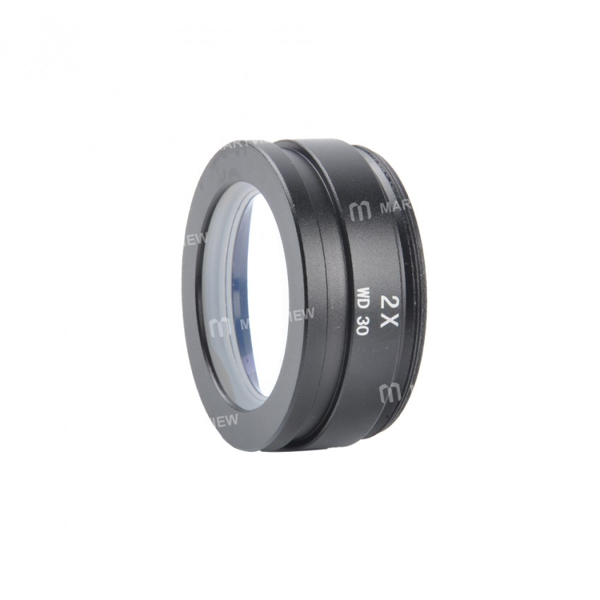 2X 48mm Stereo Microscope Barlow Adapter Lens