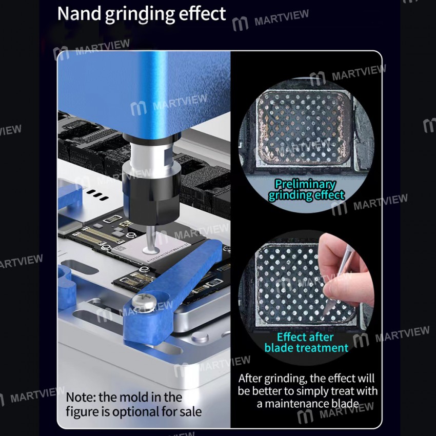 Aixun Chip Grinding Machine for Touch IC Chip & NAND Grinding Mobile Phone Repair
