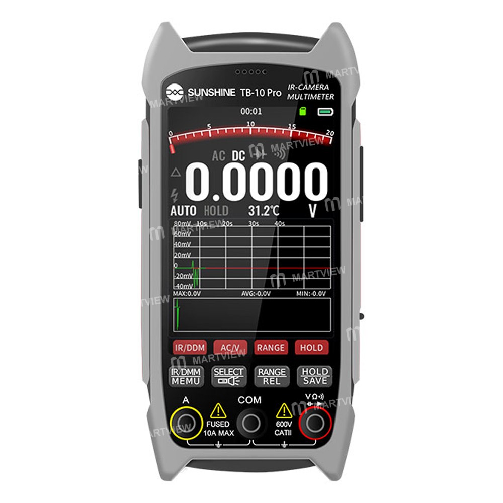 sunshine tb-10-pro-handheld-infrared-thermal-imager-multimeter-for-pcb-repair--temp-measurement-2