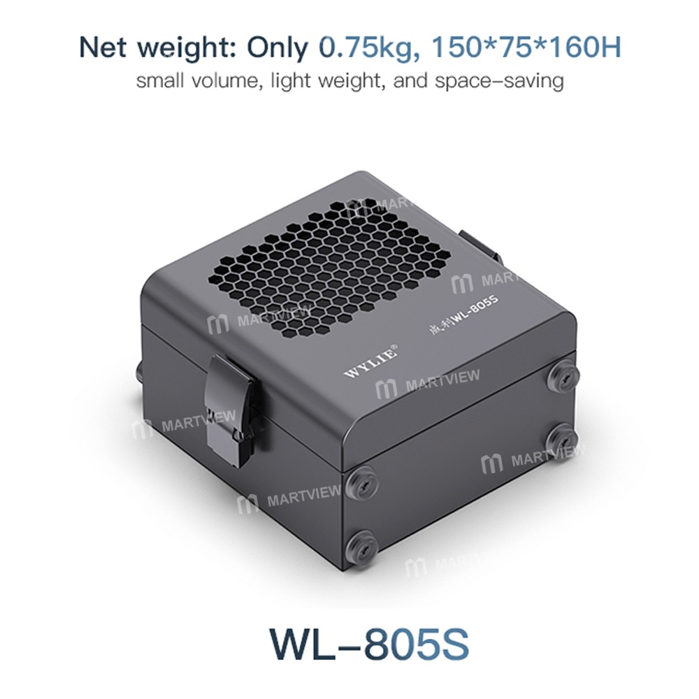 wylie wl-805s-high-speed-multiple-filtration-mini-smoke-absorber-for-pcb-soldering-repair-4