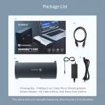 Orico TB3-S1 40Gbps USB Type-C to USB3.0 RJ45 Thunderbolt 3 Aluminum Alloy Docking Station