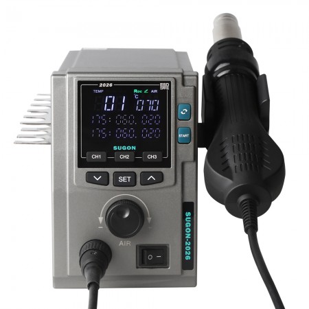 Sugon 2026 700W Intelligent Digital Hot Air Gun BGA Desoldering Rework Station