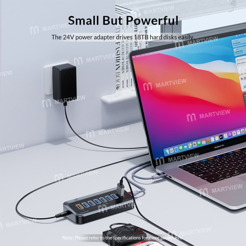orico m3-series-usb32-gen2-5gbps-4-port-hub-with-card-reading-port-for-desktop-pc-laptop-10