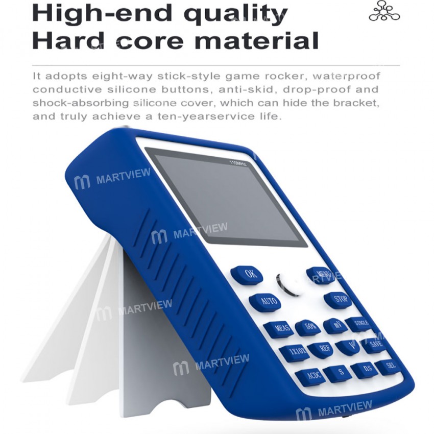 Fnirsi-1C15 Handheld Digital Oscilloscope 500MS / S Sampling Rate with 110MHz Bandwidth 1KHz / 3.3V