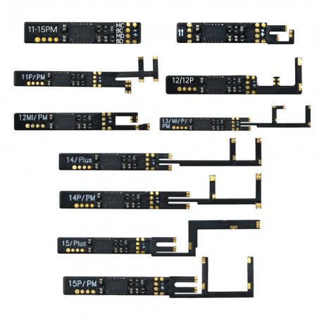 JCID V1S 4th Gen Built-in Battery Repair Flex Cable for iPhone 11 to 15Pro Max