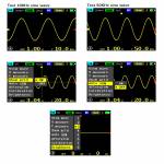 Fnirsi-5012H Portable Digital Oscilloscope 500MS / s Sampling Rate 100MHz Analog Bandwidth